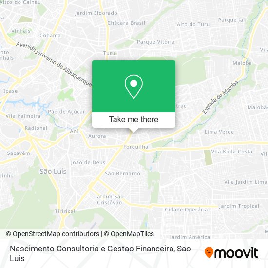 Nascimento Consultoria e Gestao Financeira map