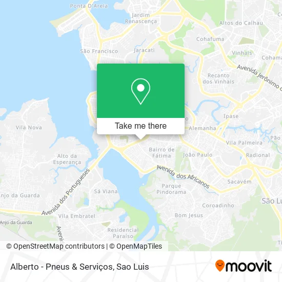 Alberto - Pneus & Serviços map
