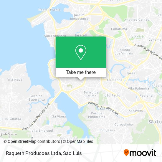 Raqueth Producoes Ltda map