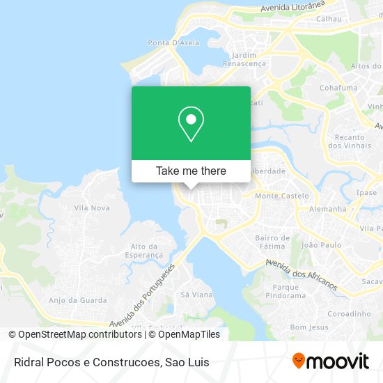 Ridral Pocos e Construcoes map