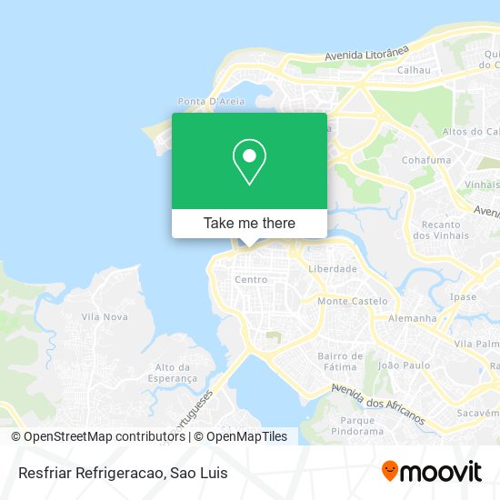 Resfriar Refrigeracao map