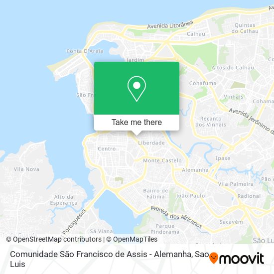 Comunidade São Francisco de Assis - Alemanha map