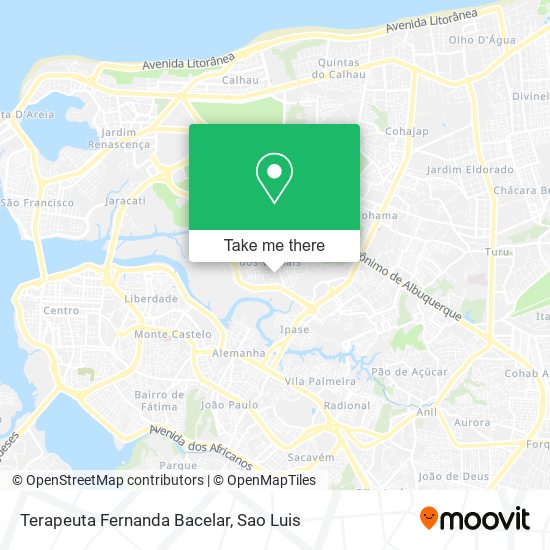 Terapeuta Fernanda Bacelar map