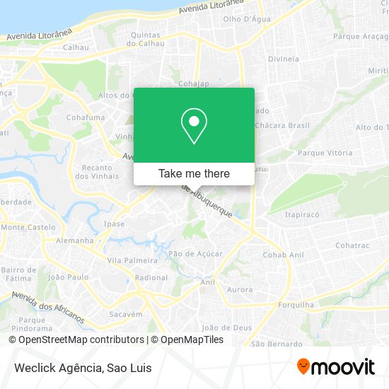 Weclick Agência map