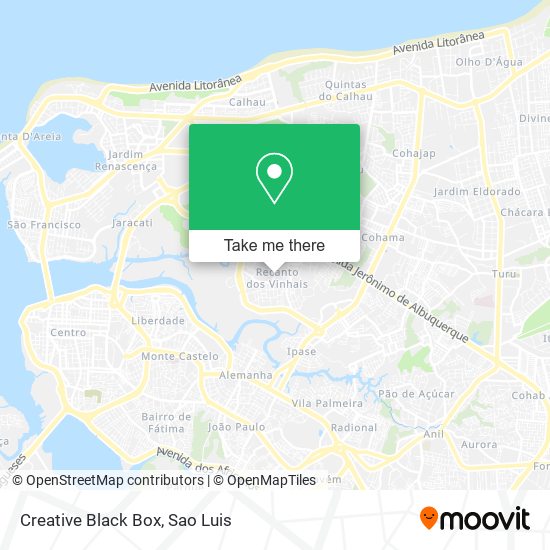 Mapa Creative Black Box