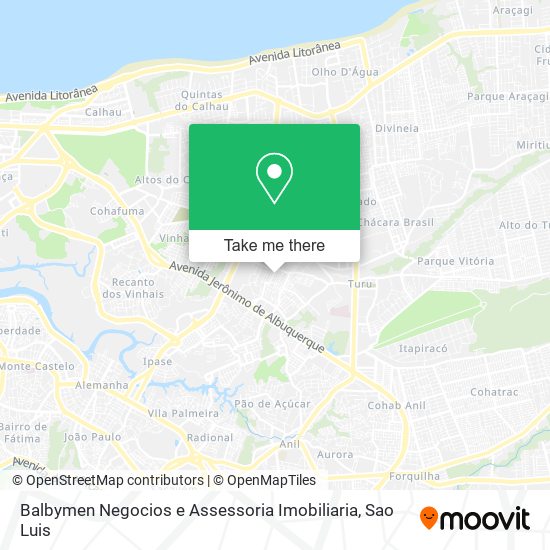 Balbymen Negocios e Assessoria Imobiliaria map