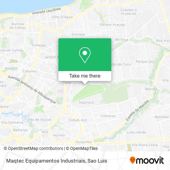 Maqtec Equipamentos Industriais map