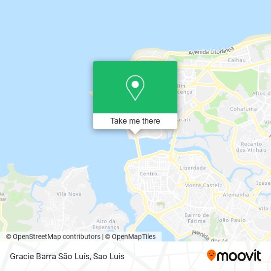 Gracie Barra São Luís map