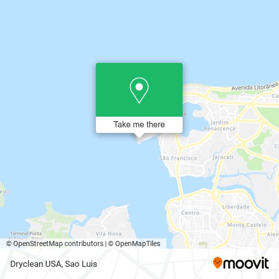 Mapa Dryclean USA