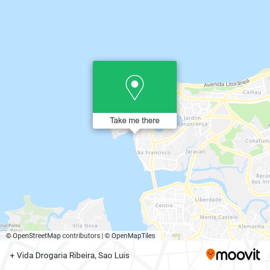 + Vida Drogaria Ribeira map