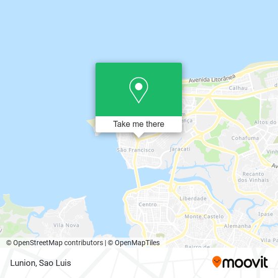 Mapa Lunion
