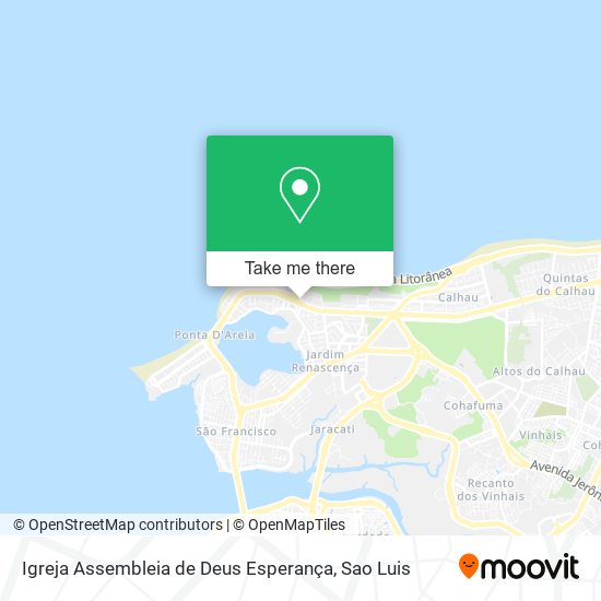 Igreja Assembleia de Deus Esperança map