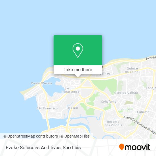 Evoke Solucoes Auditivas map