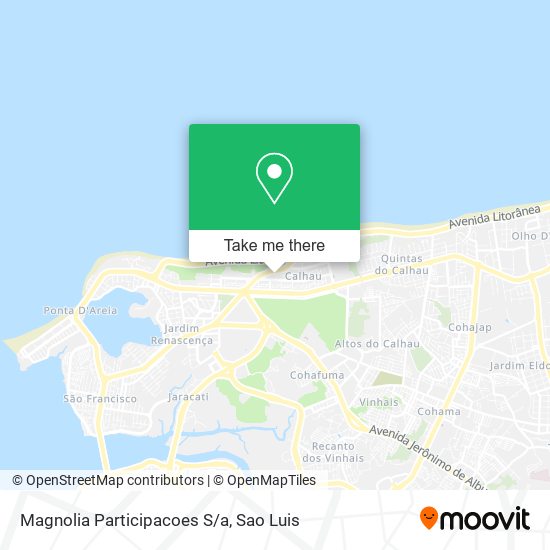 Magnolia Participacoes S/a map