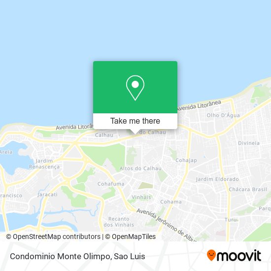 Condominio Monte Olimpo map