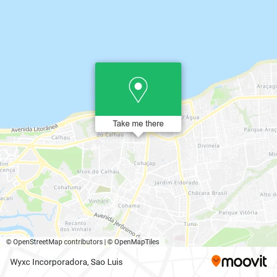 Wyxc Incorporadora map