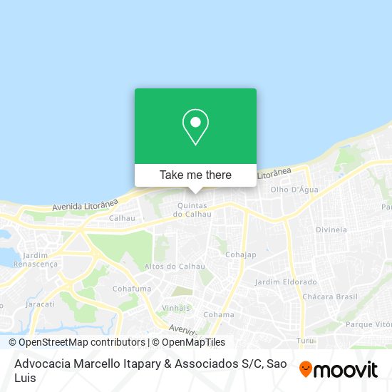 Advocacia Marcello Itapary & Associados S / C map