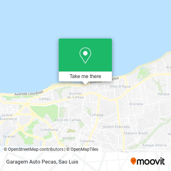 Mapa Garagem Auto Pecas