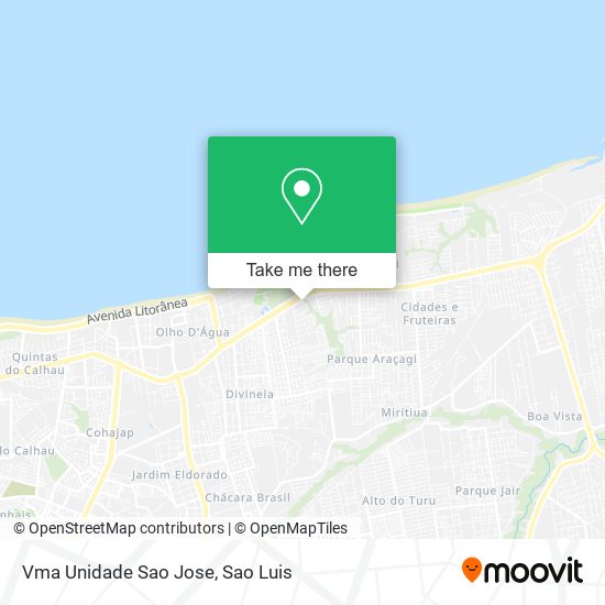 Vma Unidade Sao Jose map