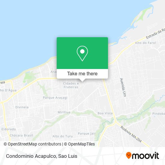 Mapa Condominio Acapulco