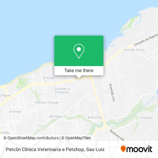 Petclin Clinica Veterinaria e Petshop map