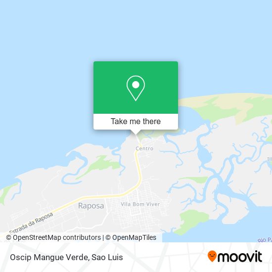 Mapa Oscip Mangue Verde