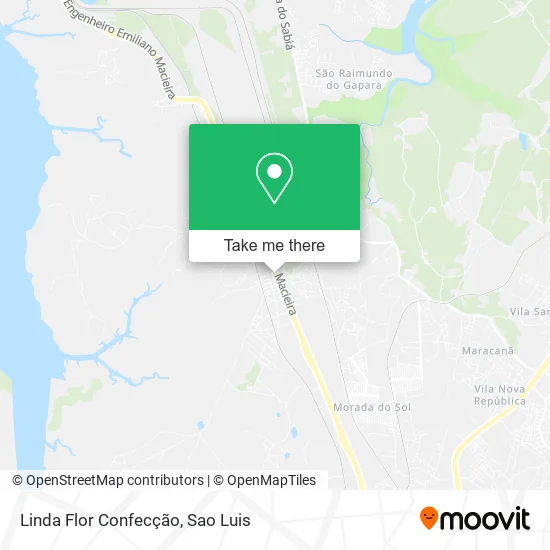 Linda Flor Confecção map