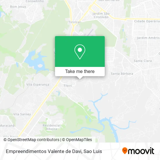 Empreendimentos Valente de Davi map
