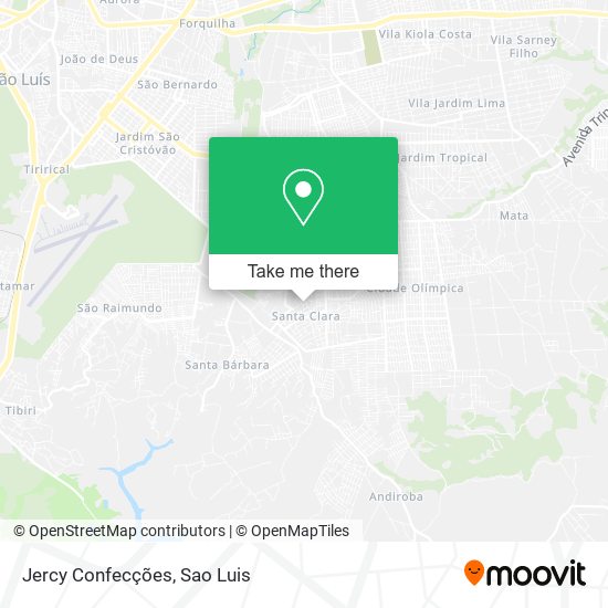 Jercy Confecções map