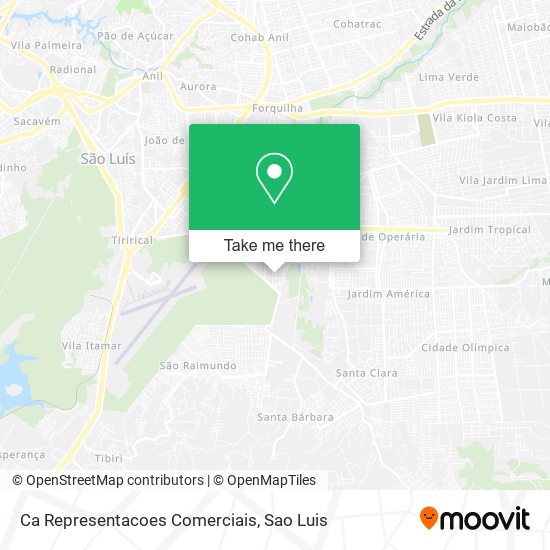 Ca Representacoes Comerciais map