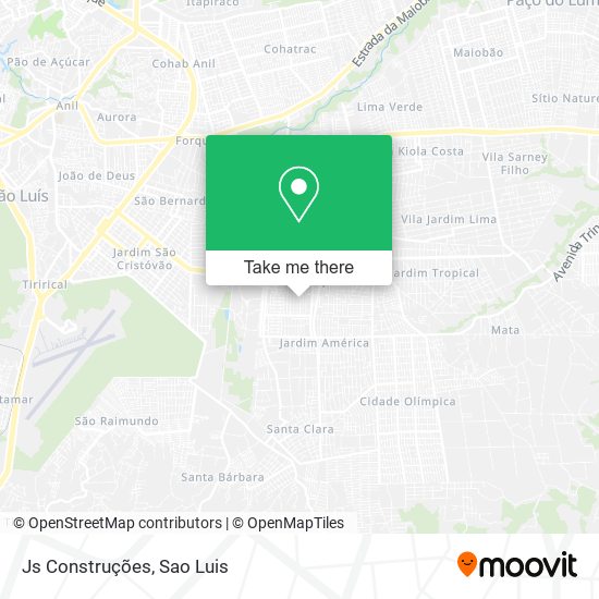 Js Construções map