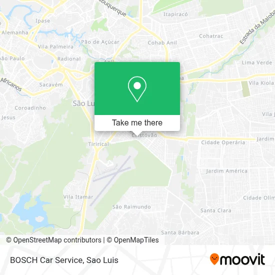 BOSCH Car Service map