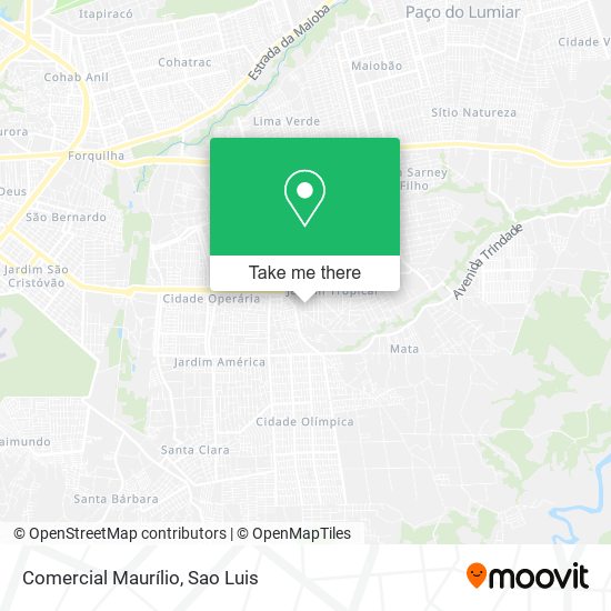 Comercial Maurílio map