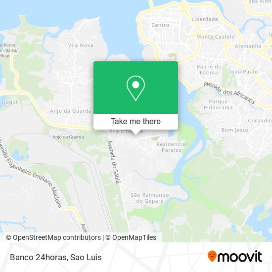 Banco 24horas map