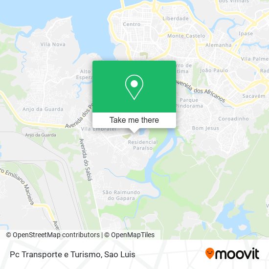 Pc Transporte e Turismo map