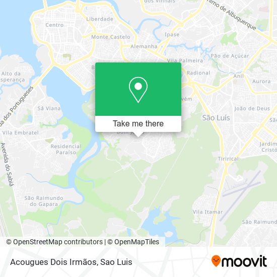 Acougues Dois Irmãos map