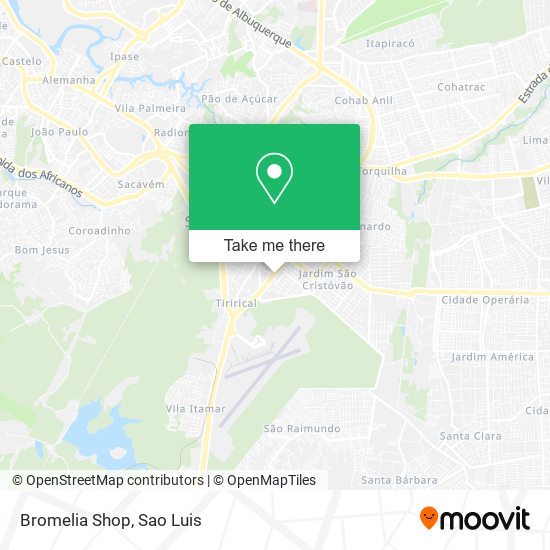 Bromelia Shop map