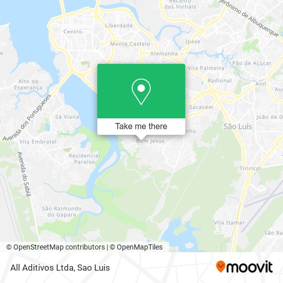 All Aditivos Ltda map