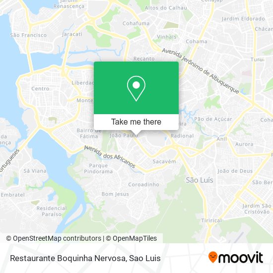 Restaurante Boquinha Nervosa map