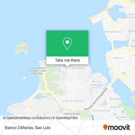 Banco 24horas map