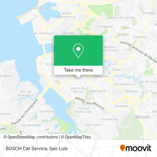 BOSCH Car Service map