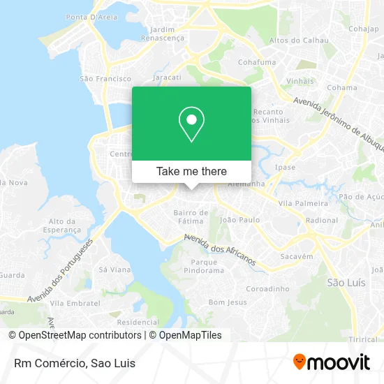 Rm Comércio map