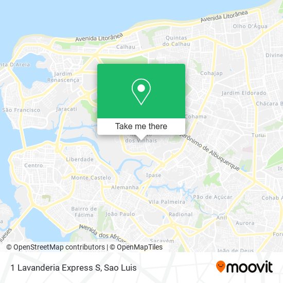 1 Lavanderia Express S map