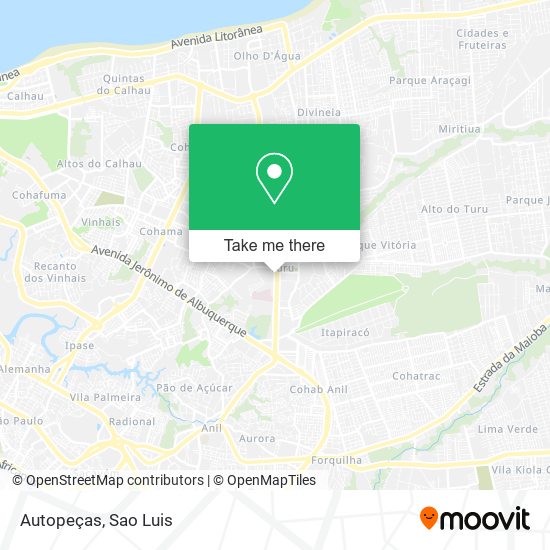 Autopeças map