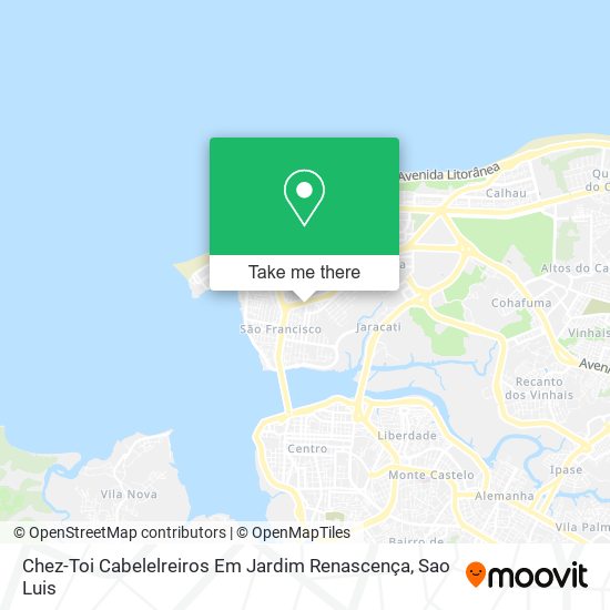 Chez-Toi Cabelelreiros Em Jardim Renascença map