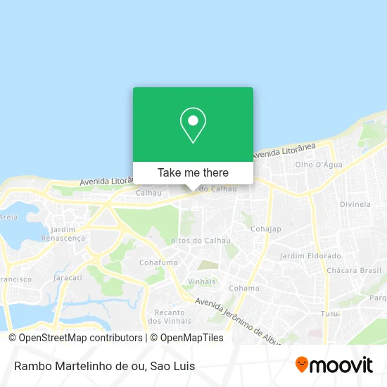 Rambo Martelinho de ou map