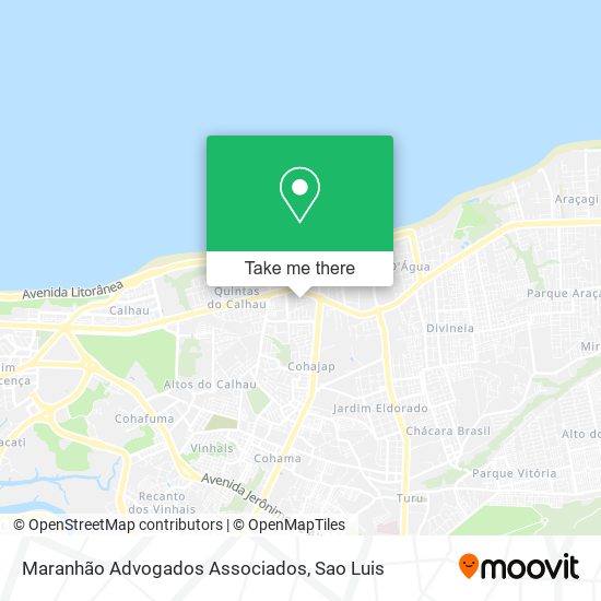 Maranhão Advogados Associados map
