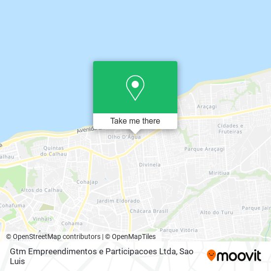 Mapa Gtm Empreendimentos e Participacoes Ltda