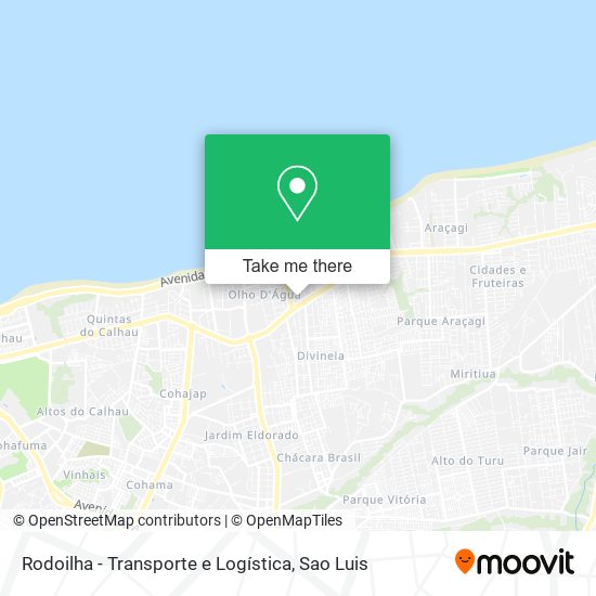 Rodoilha - Transporte e Logística map