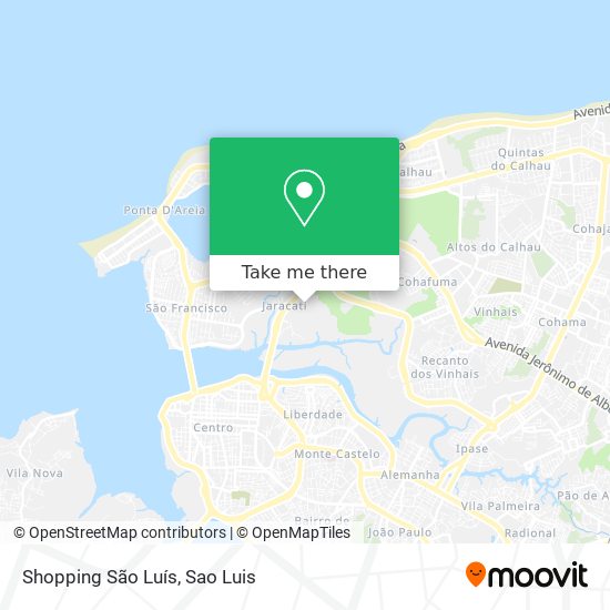 Mapa Shopping São Luís